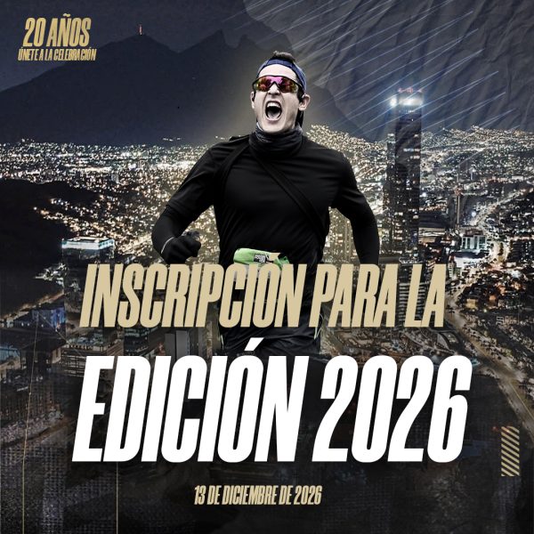 Inscripción al Maratón Powerade Monterrey 2026
